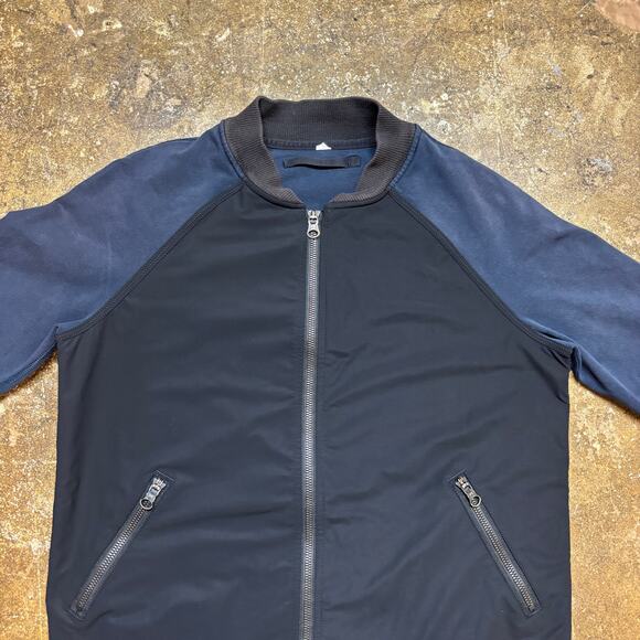 Lululemon Athletica Raglan Sleeve Colorblock Bomber Jacket Women's 10 - Picture 2 of 10